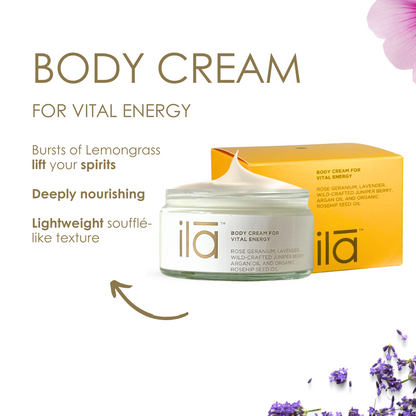 Body Cream For Vital Energy