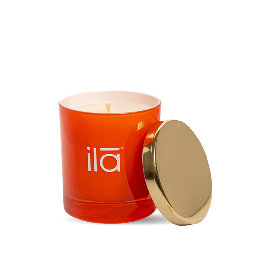 Fragrant Candle For Higher Energy - Orange Blossom