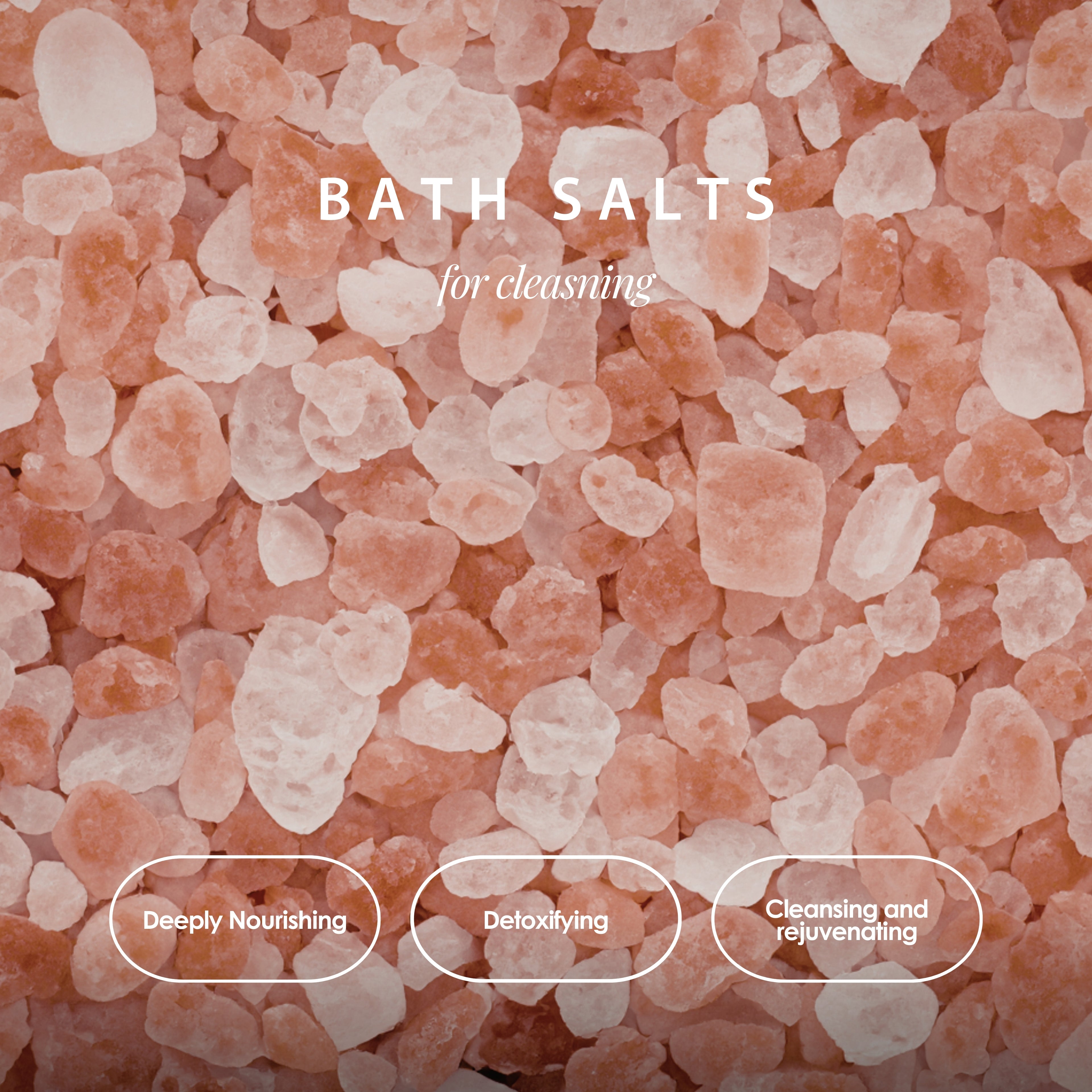 Bath Salts for Cleansing Travel Size