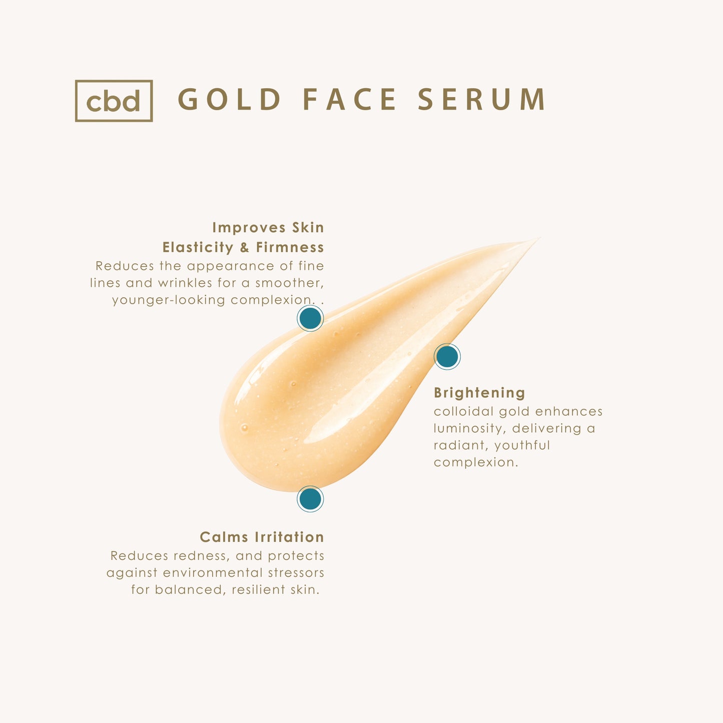 CBD Gold Face Serum