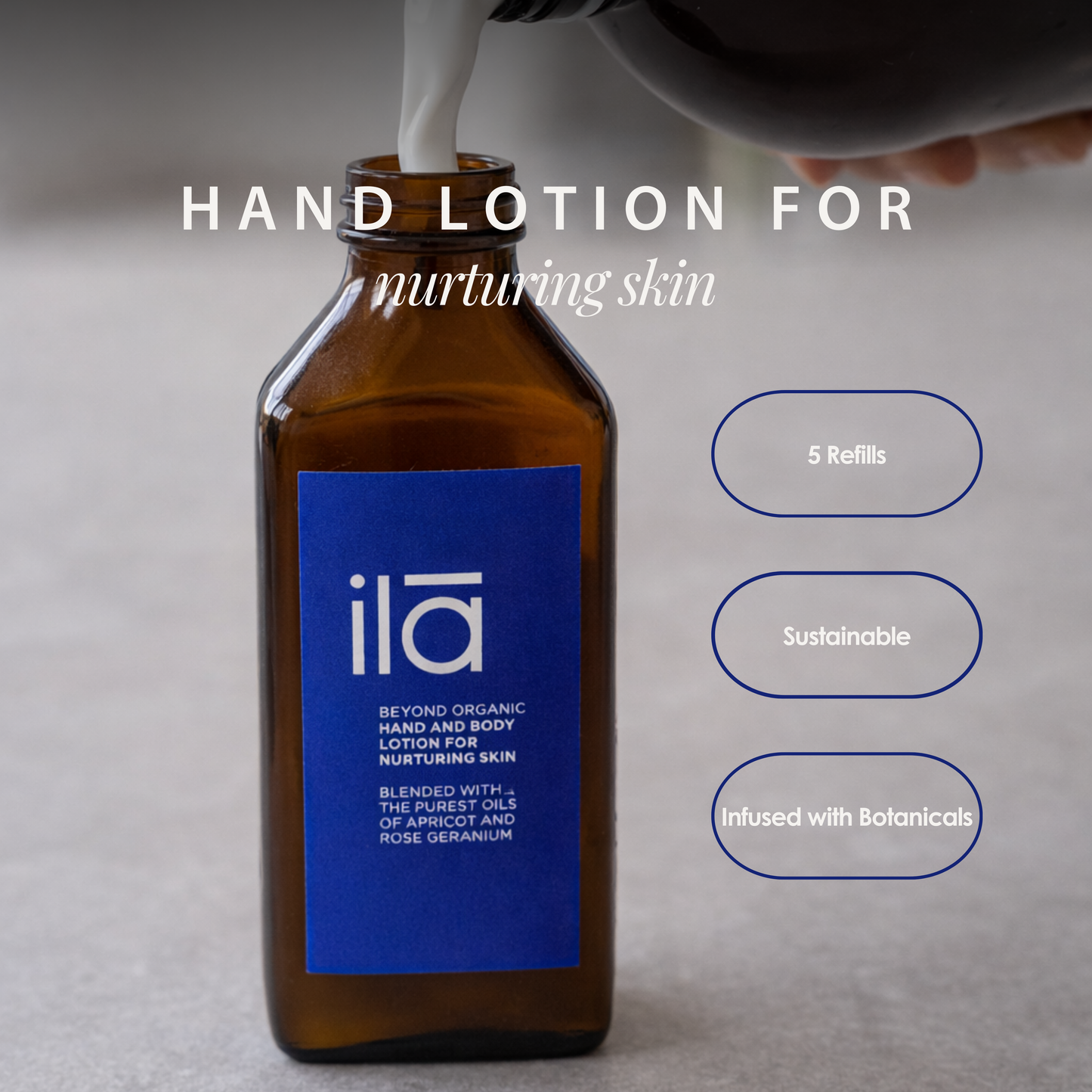 Hand and Body Lotion for Nurturing Skin - Refill