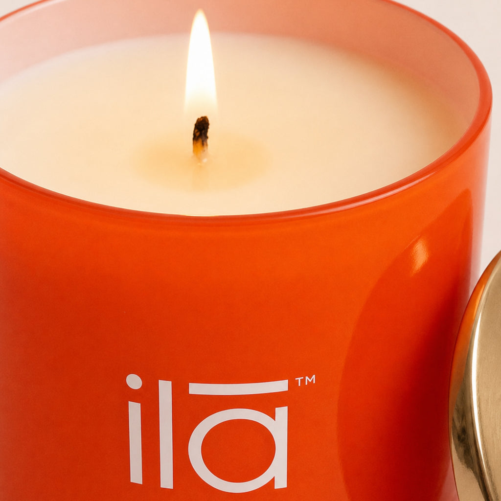 Fragrant Candle For Higher Energy - Orange Blossom
