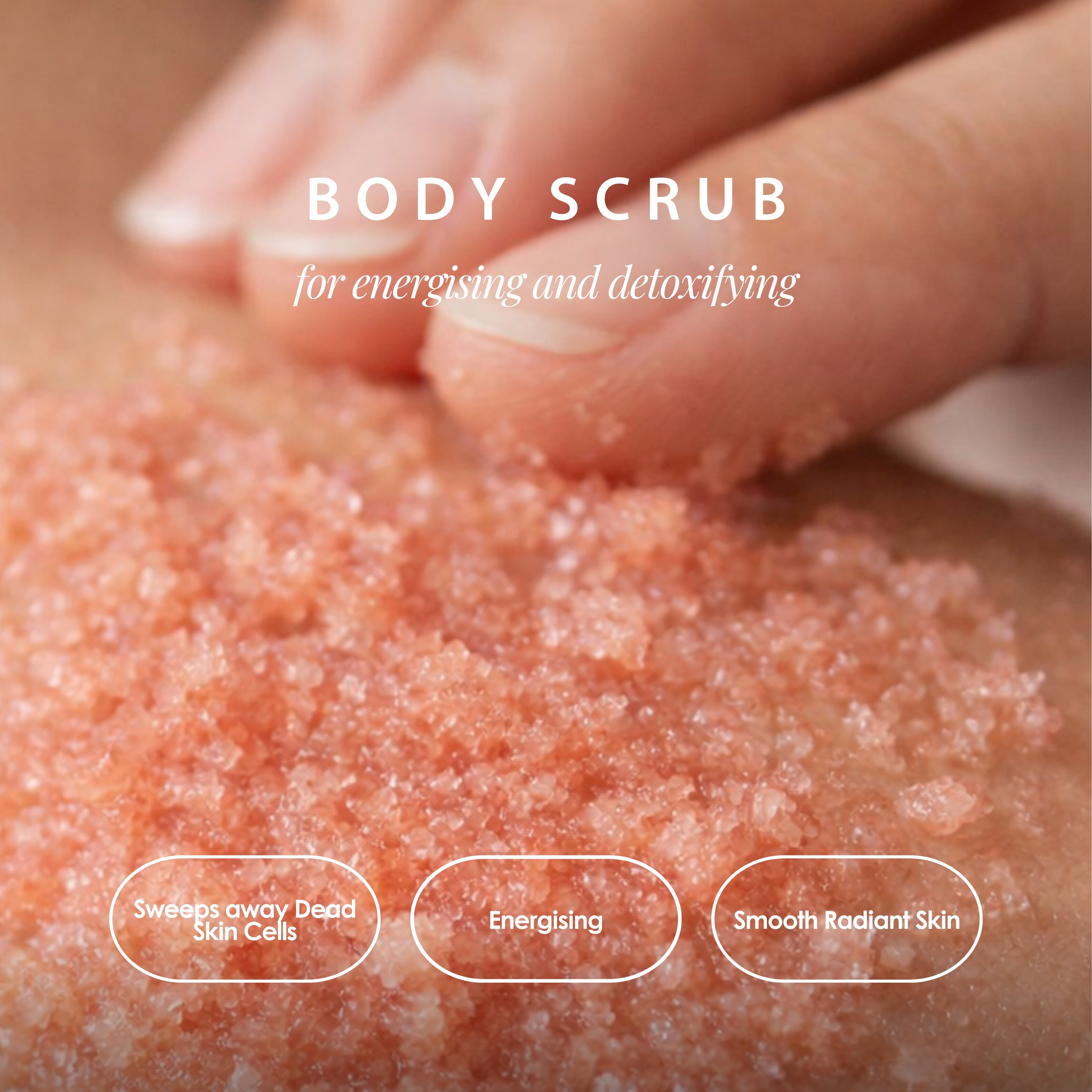 Body Scrub for Energising & Detoxifying Mini